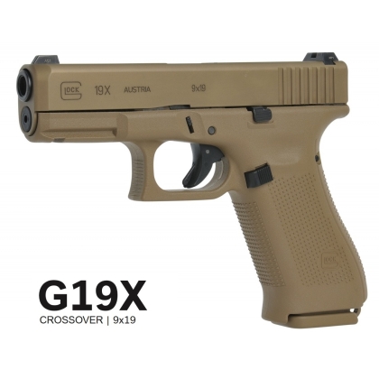 GLOCK G19X COYOTE 9mm LUGER