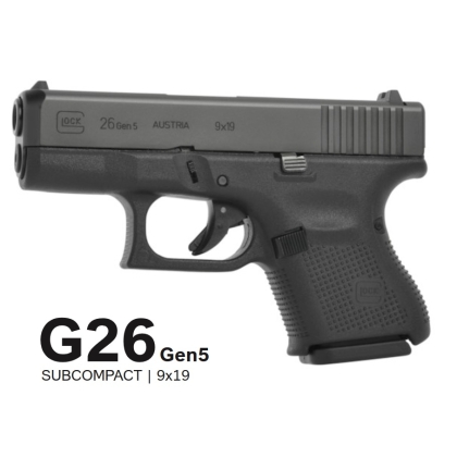 GLOCK G26 Gen5 9mm LUGER